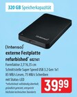 Intenso externe Festplatte im Angebot bei famila Nordost in Neustadt Intenso externe Festplatte Angebote bei famila Nordost Neustadt für 39,99 €