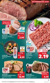 Schweinefilet im Kaufland Prospekt in Dessau-Roßlau Aktueller Kaufland Prospekt mit Schweinefilet, "KNÜLLER", Seite 25