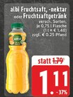 Aktuelles Fruchtsaft, -nektar oder Fruchtsaftgetränk Angebot bei EDEKA in Osnabrück ab 1,11 €