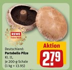 Portobello Pilze im Angebot bei REWE in Norderstedt Portobello Pilze Angebote von REWE Feine Welt bei REWE Norderstedt für 2,79 €
