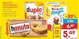 Duplo oder Kinder Riegel oder Hanuta im aktuellen Prospekt bei Netto Marken-Discount in Beucha