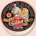 Camembert de Normandie au lait cru AOP - Gillot en promo à 2,99 € chez U Express Camembert de Normandie au lait cru AOP - Gillot dans le catalogue U Express