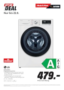 Waschmaschine im MediaMarkt Saturn Prospekt "LET'S GO! DEALS" mit 18 Seiten (Laatzen)