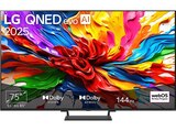 75QNED93A6A QNED evo TV (Flat, 75 Zoll / 190 cm, UHD 4K, SMART TV) von LG im aktuellen MediaMarkt Saturn Prospekt für 999,00 €