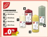 Stumpenkerze im Angebot bei E center in Weinheim Stumpenkerze Angebote von Gut & Günstig bei E center Weinheim für 0,79 €