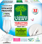 TABLETTES LAVE VAISSELLE L'ARBRE VERT - ARBRE VERT - Auchan Hypermarché TABLETTES LAVE VAISSELLE L'ARBRE VERT - ARBRE VERT à 2,99 € dans le catalogue Auchan Hypermarché