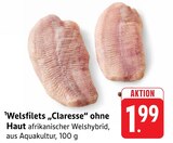 Welsfilets „Claresse“ ohne Haut Angebote bei EDEKA Lahr für 1,99 €