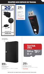 Offre Clé Usb dans le catalogue Carrefour du moment à la page 20