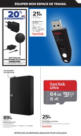 Clé Usb en promo dans le catalogue Carrefour à la page 20