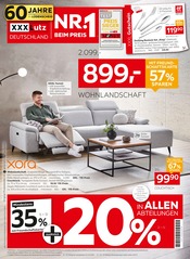 Aktueller XXXLutz Prospekt mit Wohnlandschaft, "NR. 1 BEIM PREIS", Seite 2