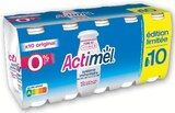 Boisson lactée réfrigérée édition limitée - ACTIMEL en promo chez Hyper U Charleville-Mézières à 1,34 €