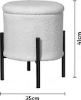 Hocker mit Staufach im Angebot bei Lidl in Paderborn Hocker mit Staufach Angebote von Livarno bei Lidl Paderborn für 14,99 €