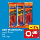 Aktuelle Mettwurst Angebote bei Netto Marken-Discount in Düsseldorf Aktuelles Kabanossi to go Angebot bei Netto Marken-Discount in Düsseldorf ab 0,88 €