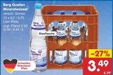 Mineralwasser Angebote von Berg Quellen bei Netto Marken-Discount Pforzheim für 3,49 €