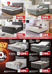 Boxspringbett Angebot & Preis im aktuellen porta Möbel Prospekt Boxspringbett Angebot im aktuellen porta Möbel Prospekt auf Seite 3