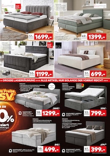 Boxspringbett im aktuellen porta Möbel Prospekt (Frankfurt (Main)) Boxspringbett im porta Möbel Prospekt "Heiße Preise SSV" mit 4 Seiten (Frankfurt (Main))