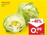 Aktuelles Eisbergsalat Angebot bei Netto Marken-Discount in Bielefeld ab 0,99 €