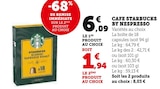 Cafe Starbucks - Nespresso en promo chez U Express La Rochelle à 1,94 €