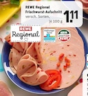 Frischwurst-Aufschnitt Angebote von REWE Regional bei REWE Kleve für 1,11 €