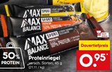 Proteinriegel Angebote von MAX BALANCE bei Netto Marken-Discount Hagen für 0,95 €