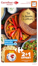 Prospectus Carrefour Market à Vierzon, "Tout le Ramadan à petit prix", 16 pages, 04/03/2025 - 16/03/2025