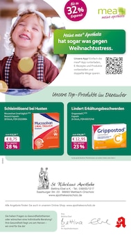 Aktueller mea - meine apotheke Prospekt "Unsere Dezember-Angebote" für Mettlach Aktueller mea - meine apotheke Prospekt für Mettlach mit Seiten