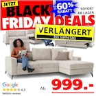 Sofia Ecksofa bei Seats and Sofas im Dortmund Prospekt für 999,00 €