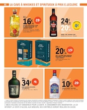 Promos Rhum Vieux dans le catalogue "VOS SUPER POUVOIRS D'ACHAT" de E.Leclerc à la page 46