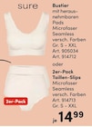 Bustier im Angebot bei AWG in Filderstadt Bustier Angebote von sure bei AWG Filderstadt für 14,99 €