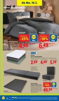Bett im Lidl Prospekt "LIDL LOHNT SICH" mit 68 Seiten (Siegen (Universitätsstadt))