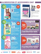 Promos Croquettes chat dans le catalogue "LA SÉLECTION TOP PROMO À PRIX E.LECLERC" de E.Leclerc à la page 6