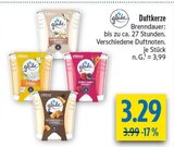 Duftkerze Vanilla Angebote von Glade bei diska Amberg für 3,29 €