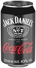 Berry oder Coca-Cola Angebote von Jack Daniel's bei REWE Erkelenz für 1,99 €