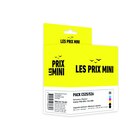 Cartouche compatible Canon PGI-525/CLI-526 - Pack de 5 - noirs x2, cyan, magenta, jaune - Les prix mini - Les Prix Mini en promo chez Bureau Vallée Cartouche compatible Canon PGI-525/CLI-526 - Pack de 5 - noirs x2, cyan, magenta, jaune - Les prix mini - Les Prix Mini dans le catalogue Bureau Vallée