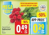 Radieschen für 0,29 € bei EDEKA im Angebot Radieschen im aktuellen EDEKA Prospekt
