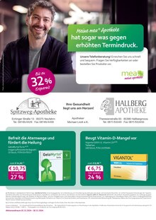 Aktueller mea - meine apotheke Prospekt "Unsere November-Angebote" Seite 1 von 4 Seiten für Freising