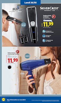 Promotion Brosse dans le prospectus Lidl, valable du 22/05/2025 au 28/05/2025 Promo Brosse dans le catalogue Lidl du moment à la page 70