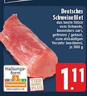 Aktuelle Schweinefleisch Angebote bei EDEKA in Mülheim (Ruhr) Aktuelles Deutsches Schweinefilet Angebot bei EDEKA in Mülheim (Ruhr) ab 1,11 €