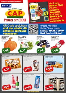 Aktueller CAP Markt Prospekt "Top Angebote" Seite 1 von 2 Seiten für Rostock