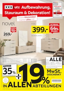 XXXLutz Prospekt Aufbewahrung, Stauraum & Dekoration! mit 16 Seiten