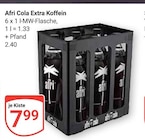 Aktuelle Cola Angebote bei GLOBUS in Halle (Saale) Aktuelles Afri Cola Extra Koffein Angebot bei GLOBUS in Halle (Saale) ab 7,99 €