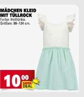 Mädchen Kleid mit Tüllrock Angebote bei E center Leonberg für 10,00 €