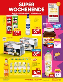 Nutella im aktuellen Netto Marken-Discount Prospekt (Straubing) Nutella im Netto Marken-Discount Prospekt "Aktuelle Angebote" mit 60 Seiten (Straubing)