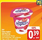 Aktuelles Sahne Joghurt Angebot bei E center in Jena ab 0,39 €