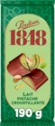 TABLETTE CHOCOLAT LAIT PISTACHE POULAIN 1848 - POULAIN en promo chez Auchan Hypermarché TABLETTE CHOCOLAT LAIT PISTACHE POULAIN 1848 - POULAIN dans le catalogue Auchan Hypermarché