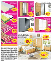 Bett im SB Möbel Boss Prospekt "JETZT WIRD RICHTIG GESPART!" mit 12 Seiten (Magdeburg)