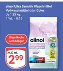 Ultra Sensitiv Waschmittel Vollwaschmittel Angebote von clino! bei GLOBUS Oberursel für 2,99 €