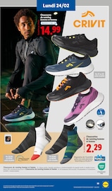 Chaussures Homme Angebote im Prospekt "Moins Cher !" von Lidl auf Seite 55