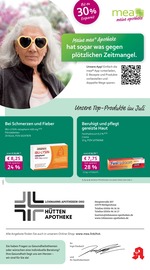 Aktueller mea - meine apotheke Apotheke Prospekt in Velbert und Umgebung, "Unsere Juli-Angebote" mit 4 Seiten, 01.07.2025 - 31.07.2025