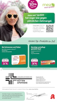 mea - meine apotheke Prospekt Unsere Juli-Angebote mit  Seiten in Velbert und Umgebung